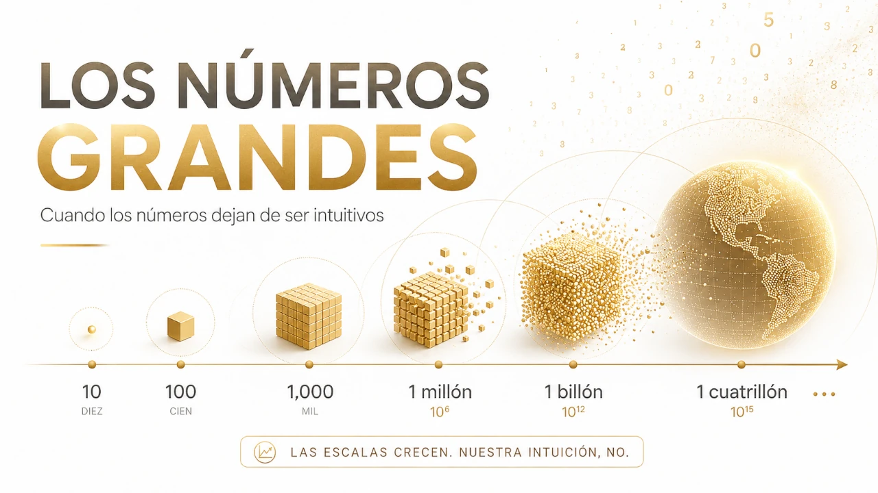 La ley de los números grandes: Cuando los números dejan de ser intuitivos