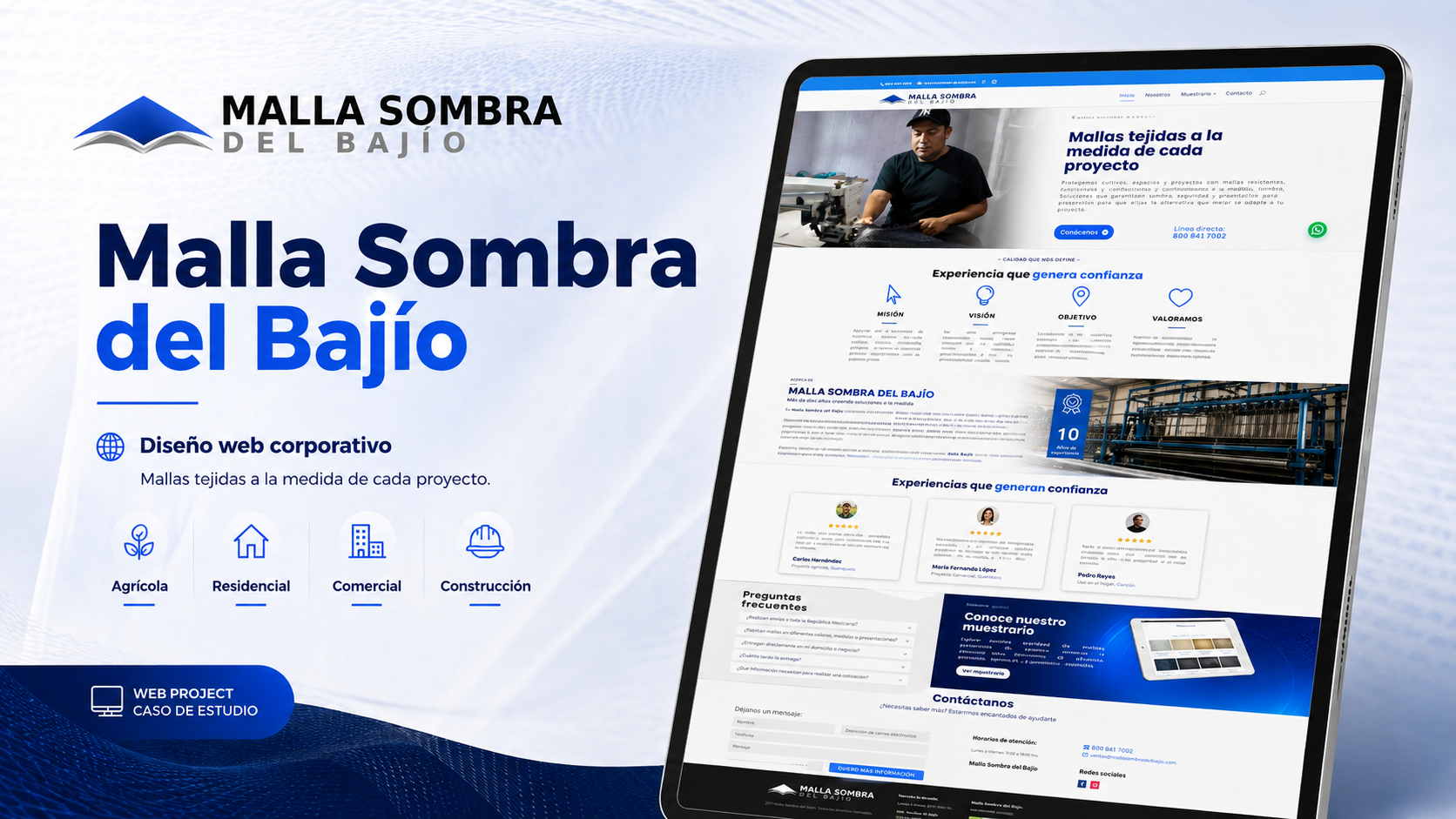 💻 Website - Mallasombra del bajio