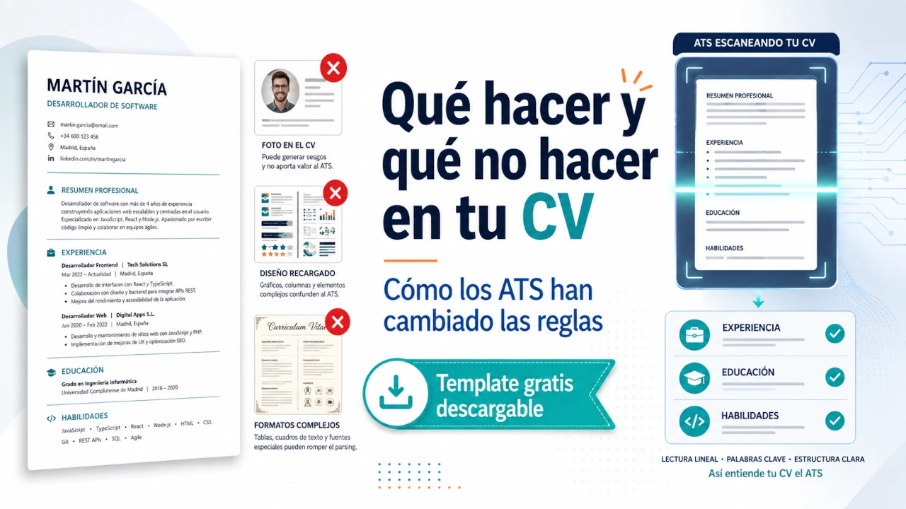 Tu CV no es tu biografía: es tu carta de venta
